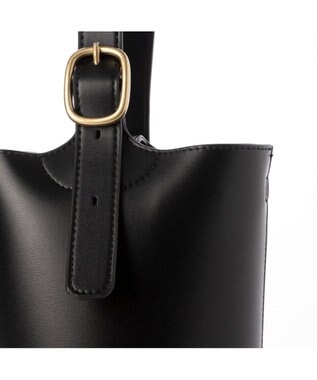 UNBILLION カシュカシュ cachecache / バックルワンハンドル2wayショルダー ブラック