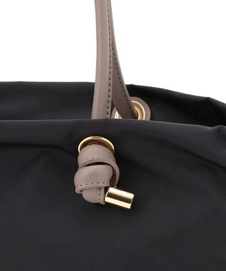 23区 VIOLAｄ’ORO ナイロン トート バッグ ブラック系