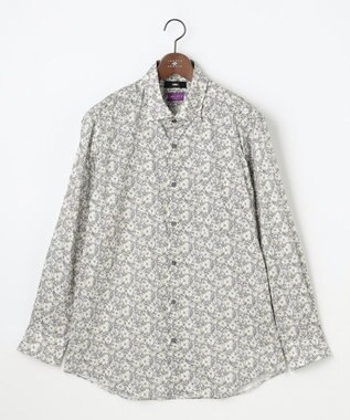 JOSEPH ABBOUD 【キングサイズ・リバティ】ブラックレーベル リバティプリントシャツ