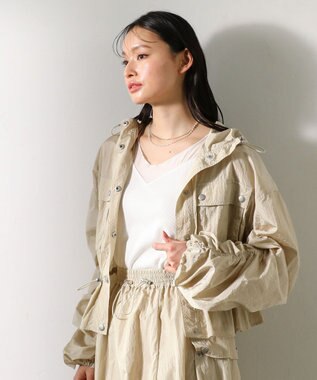 Green Parks ・ＳＵＧＡＲ　ＳＰＯＯＮ　ショートマウンテンパーカー Khaki