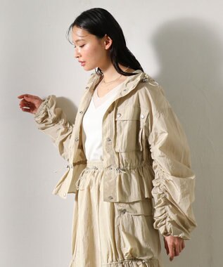 Green Parks ・ＳＵＧＡＲ　ＳＰＯＯＮ　ショートマウンテンパーカー Khaki