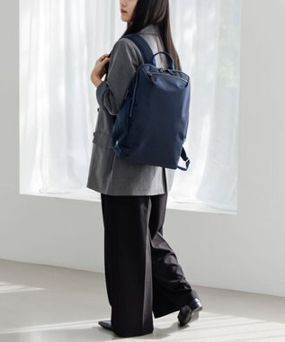 ACE BAGS & LUGGAGE 【軽量】 ace. ルフィラ リュックサック A4 14.0インチPC収納 17911 エース ネイビー