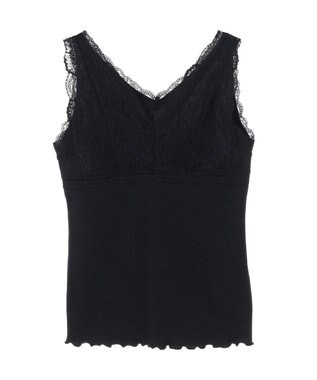 earth music&ecology ２ＷＡＹレースタンクトップ Black