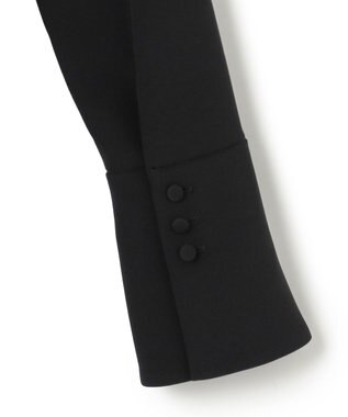 ICB 【洗える・ブラックフォーマル】 TaPeダブルクロス フレアワンピース ブラック系