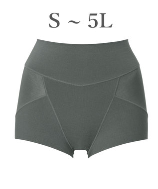 BRADELIS New York 【Yukine inc. 】ゆきねえ365綿混モアらくすっぽりショーツ25 深め 補正下着 補整