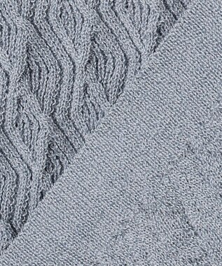 JOSEPH HOMME 【洗える】ドライコットンリンクス　半袖クルーネックニット スカイブルー系