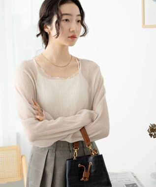 WEGO シアープリーツメロウロンT ホワイトその他