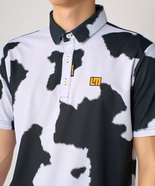 FILA GOLF／marie claire 【Loudmouth】総柄ポロシャツ Cowz