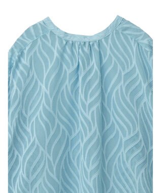 Green Parks ２ＷＡＹ　リーフジャガードシアーシャツ Mint