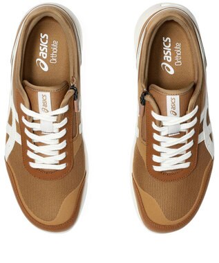 ASICS WALKING ハダシウォーカー メンズ 3E相当 ブラウン系