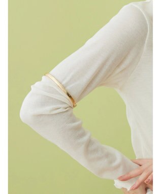 AMERICAN HOLIC オーバルアームバングル Gold