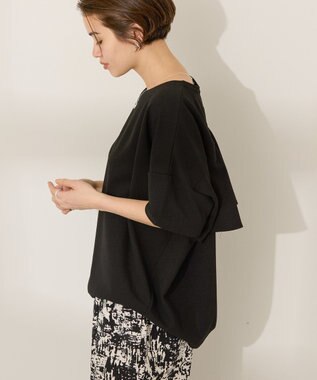 AMERICAN HOLIC バックフリル半袖プルオーバー Black