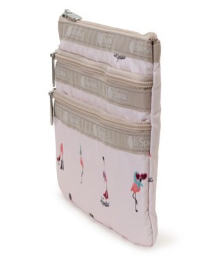 LeSportsac 3ZIP COSMETIC/フラミンゴパーティー フラミンゴパーティー