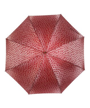MOONBAT LANVIN COLLECTION 長傘 カチオンジャカード レッド