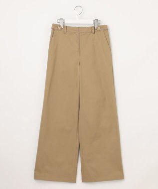 J.PRESS LADIES S 20チノストレッチ ストレート パンツ