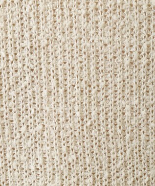 earth music&ecology ＳＥＴ２点透かしニット＋キャミワンピース Ivory