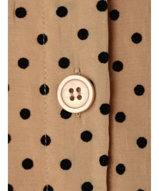 earth music&ecology ドットチュニック丈リボン付きワンピース Dot