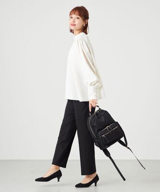 LA BAGAGERIE 【MONICA】13ポケットナイロンリュック　SMALL ブラック