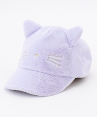 ANY KIDS ネコ耳キャップ ラベンダー