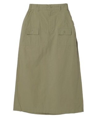 CRAFT STANDARD BOUTIQUE デザインポケットワークスカート Khaki