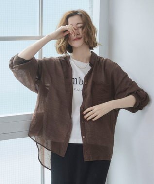 WEGO 【2026年春夏新作】シアーシャツ