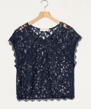 ONWARD Reuse Park 【自由区】ブラウス秋冬 ネイビー