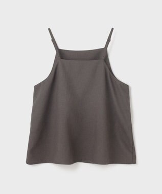 GRACE CONTINENTAL キャミ付レイヤードパンツ チャコール