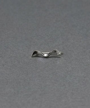 Phoebe 〈金属アレルギー対応〉メタルウェーブクローラーイヤーカフ（片耳）　シルバー/ニッケルフリー