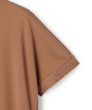 23区 【SLOW/一部店舗限定】ファンクショナル ポロ ワンピース アースブラウン