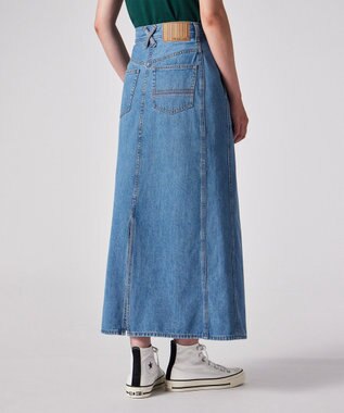 Paul Smith インディゴ デニム ロング スカート インディゴブルー
