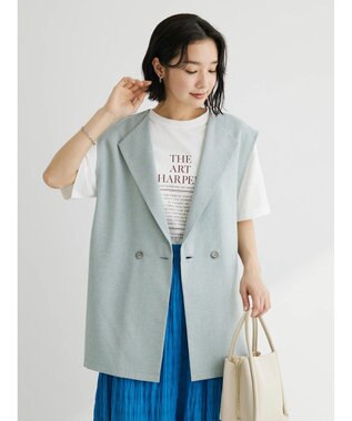 Green Parks 表紙風ロゴボックスＴシャツ Off White