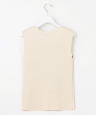 J.PRESS LADIES 【WEB限定カラーあり・洗える】FINE SLEEVELESS ニット タンクトップ ゴールド系