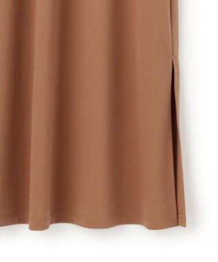 23区 【SLOW/一部店舗限定】ファンクショナル ポロ ワンピース アースブラウン