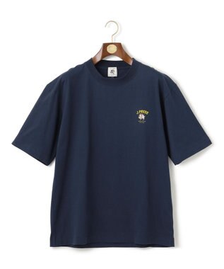 J.PRESS MEN 【AaronChang】【UNISEX】ワンポイント Ｔシャツ ネイビー系