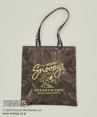 CRAFT STANDARD BOUTIQUE 【PEANUTS】メタリックロゴハンドルトート Brown