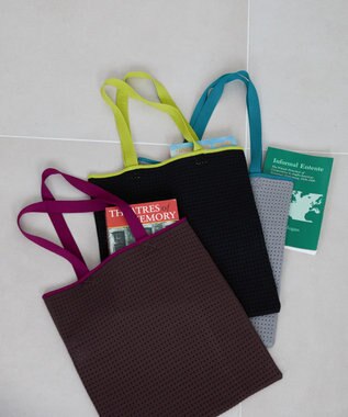 AMERICAN HOLIC メッシュニットトートバッグ Brown