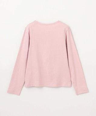 組曲 KIDS 【110-140㎝】トロンプルイユロン Tシャツ ピンク
