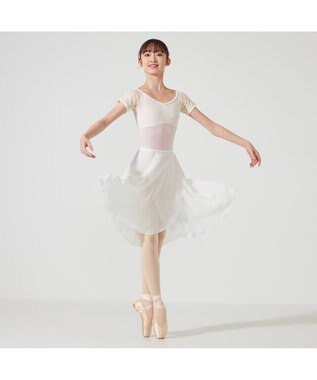 Chacott ◎【Nela ライン】巻きスカート オフホワイト