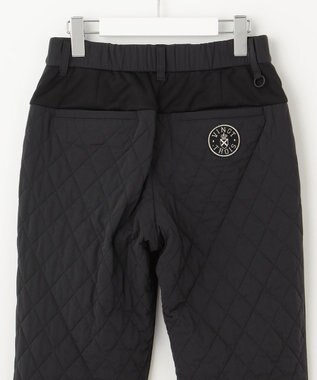 23区GOLF 【WOMEN】ストレッチ中綿カジュアルパンツ ブラック系