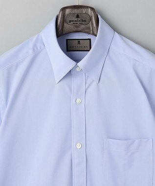 GOTAIRIKU 26年新作【吸汗速乾/接触冷感】ノードシールド BIZシャツ_スナップダウン サックスブルー系