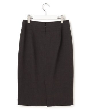 ICB 【先行予約】 レーヨンライクトロ タイトスカート チャコール