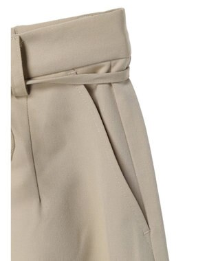 Green Parks デザイン切替カーブパンツ Beige