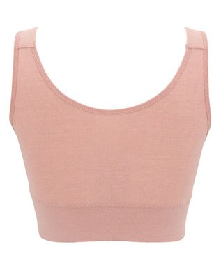 BRADELIS New York 【BRADELIS Me / ノンワイヤーブラジャー】オールインワンブラ ナイトブラ 補正 下着 24時間ラクに着用 綿混 しっかりフィット ブラデリス ME122105 ローズピンク