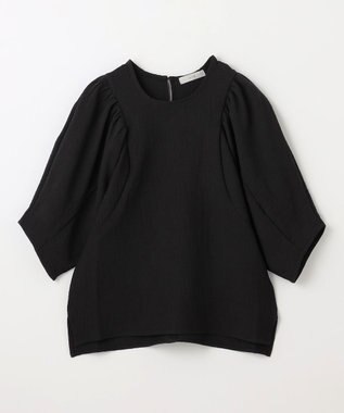 ANY ボリュームショルダーふくれプルオーバー ブラック