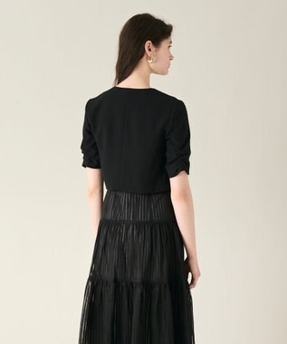 GRACE CONTINENTAL ショートボレロ ブラック