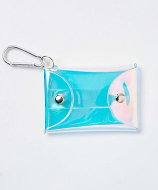 WEGO カラビナ付きミニポーチ 柄4