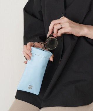 russet ソフトレザー眼鏡ケース(Z-228)