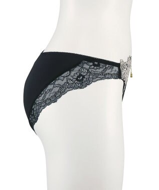 San-ai Resort（三愛水着楽園） エレガントコレクションPremium2312ノーマルショーツ 【northerly】 ブラック