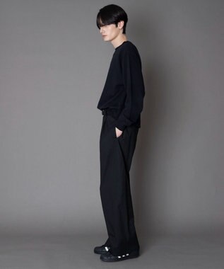 WEGO ワンポイントT（LS） ブラック