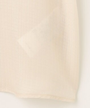 自由区 【洗える・XSサイズあり】シアードビー ブラウス ベージュ系